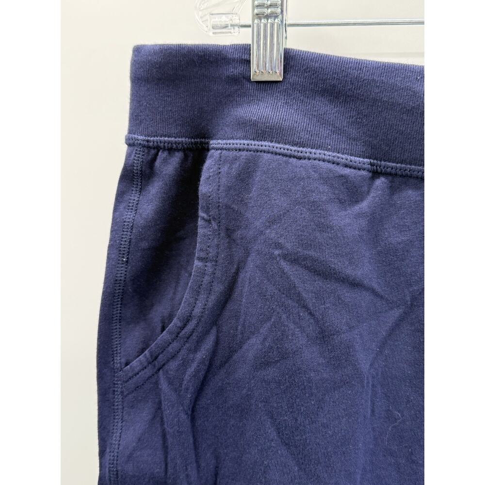 Hanes Navy Blue Lounge Shorts Women XL Drawstring Cotton Casual Comfy Athleisure - Picture 2 of 9